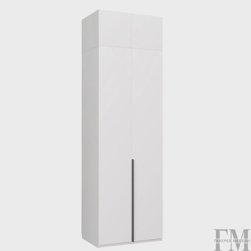 Шкаф «Чарли 22» с антресолью, белый